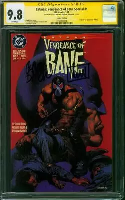 Buy Batman Vengeance Of Bane Special 1 CGC 9.8 2XSS Nolan Dixon 2nd Print 1/1993 • 953.21£