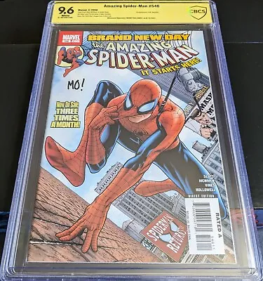 Buy 💥amazing Spiderman #546 Cbcs 9.6 Not Cgc 1st Mr. Negative Jackpot Sony Signed💥 • 78.84£