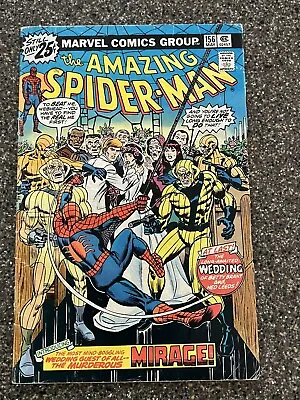 Buy Amazing Spider-Man # 156 (1976, Marvel Comics): 1st App Mirage, Marriage Issue • 7.92£