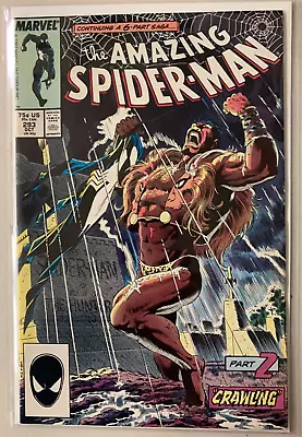 Buy Amazing Spider-Man #293 Direct Marvel (6.0 FN) Kraven The Hunter (1987) • 12.65£