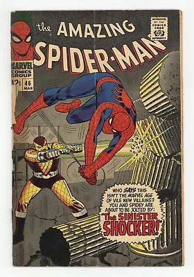 Buy Amazing Spider-Man #46 FR 1.0 1967 1st App. Shocker • 78.39£