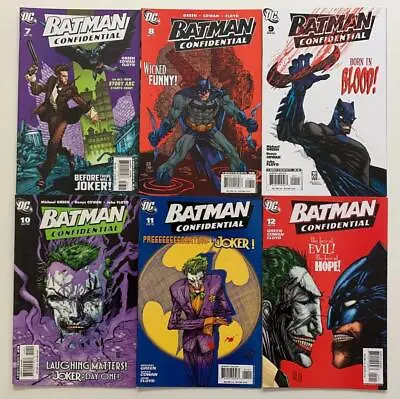 Buy Batman Confidential #7,8,9,10,11 & 12. Joker Tale All 6 Parts (DC 2007) VF & NM • 49.50£