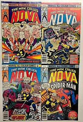 Buy Nova Lot 4 Key Issues 9 10 11 12 Bronze Age Marvel Comics Higher Grade VG+ • 0.99£