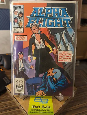 Buy VINTAGE Marvel's ALPHA FLIGHT #7 [1984] VF, John Byrne Story & Art (Puck_Shaman) • 3.95£