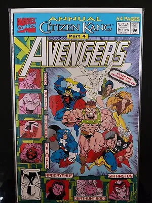 Buy Avengers Annual #21 1992 1st App Of Kang As Victor Timely 1st Anachronauts • 7.88£