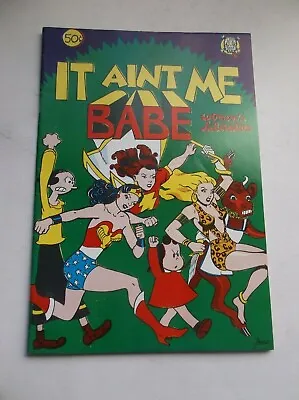 Buy Last Gasp: It Ain't Me Babe #1, Wonder Woman/sheena... Cover, Rare/htf, 1970, Vf • 137.97£
