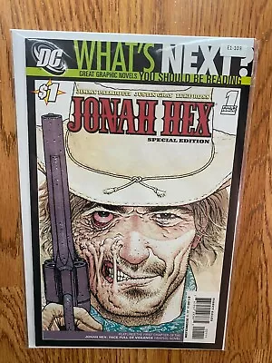 Buy Jonah Hex Special Edition 1 - High Grade Comic Book - E1-103 • 8.03£