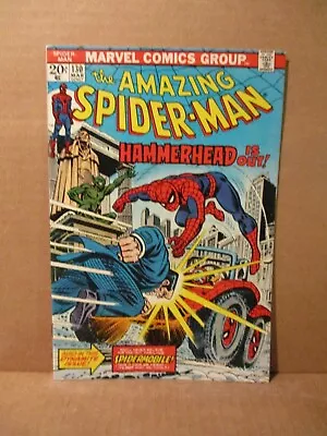 Buy Amazing Spider-Man 130 NM- White Pages 1st Spider-Mobile Jackal 1974 KEY Marvel • 63.92£