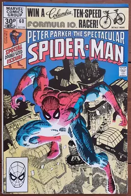 Buy Peter Parker The Spectacular Spider-man 60, Marvel Comics, November 1981, Fn/vf • 6.99£