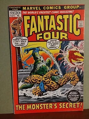 Buy Fantastic Four #125 - The Monster's Secret!- 1972    8.0 • 28.95£