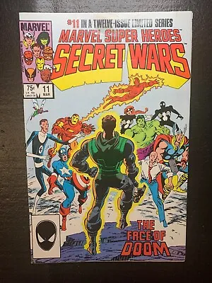 Buy Super Heroes Secret Wars 11 Marvel 1984 Dr Doom Mid High Grade Combine Shipping • 7.19£
