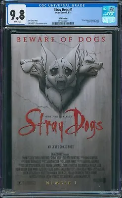Buy Stray Dogs #1 CGC 9.8 5th Print Bram Stoker’s Dracula Movie Homage Image 2021 • 31.46£