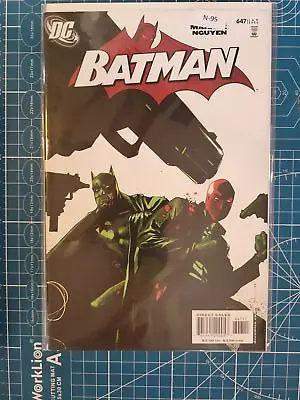Buy Batman #647 Vol. 1 9.0+ Dc Comic Book N-95 • 2.81£