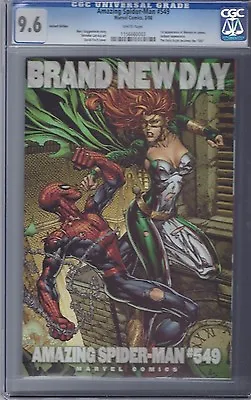 Buy Amazing Spider-man Vol 1 # 549 CGC 9.6 Marvel Variant Cover • 56.29£