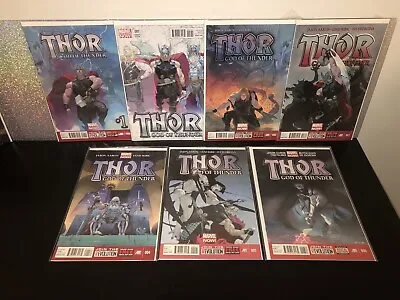 Buy Thor: God Of Thunder Comics #1-6 (Marvel 2013) #1 Variant • 159.10£