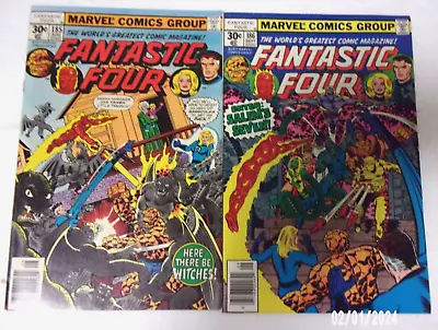 Buy Fantastic Four 1977 #180 To #210 Near Comp. 27 Sharp Books #185,186,205 Vf/nm • 205.23£