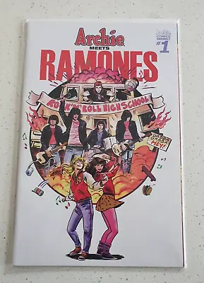 Buy Archie Meets Ramones #1    Variant Cover  One-shot  Archie Comics   2016 • 15£