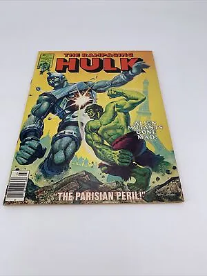 Buy The Rampaging Hulk #2 1977 X-Men. Marvel Comic Magazine. Incredible Hulk • 11.86£