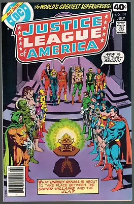 Buy Justice League Of America 168  Secret Society Of Super-Villains!  VF/NM  1979 DC • 19.95£