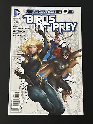 Buy Birds Of Prey #0 NM- 2012 Artgerm Cover Black Canary Batgirl • 8£