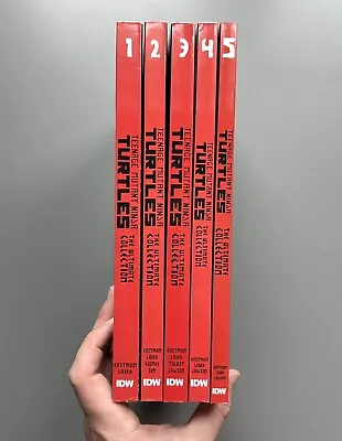 Buy Teenage Mutant Ninja Turtles Ultimate Collection Vol 1-5 TPB Lot Set Eastman IDW • 88.38£