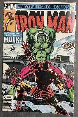 Buy Iron Man No. #131 February 1980 Marvel Comics VG/G Hulk Cover • 10£