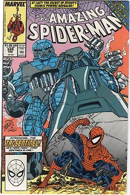 Buy Marvel Comics Amazing Spider-Man Volume 1 Book #329 Higher Mid Grade 1990 • 2.79£
