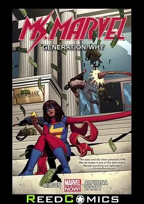 Buy MS MARVEL VOLUME 2 GENERATION WHY GRAPHIC NOVEL Paperback Collects (2014) #6-11 • 12.99£