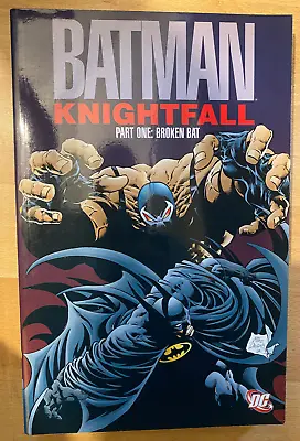 Buy Batman Knightfall Broken Bat Paperback TPB Graphic Novel DC Comics • 8.95£