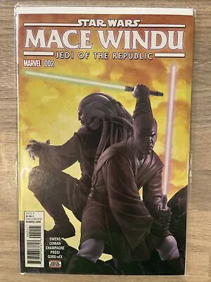 Buy Marvel Comics Star Wars Mace Windu Jedi Of The Republic #2 • 8.99£