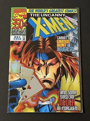 Buy Uncanny X-Men #350 Foil Cover Marvel 1997 VFNM Gambit • 15.82£