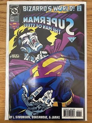 Buy Superman: The Man Of Steel #32 April 1994 Simonson / Bogdanove DC Comics • 0.99£
