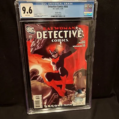 Buy Detective Comics #858 Cgc 9.8 - White *1:10 Adam Hughes Variant Cover* • 200.27£