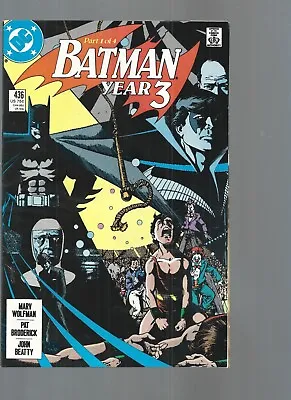 Buy DC Batman Comic #436, VF/NM Closed Store Inventory • 9.49£