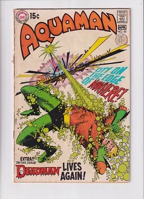 Buy Aquaman (1962) #  50 (4.0-VG) (1083983) Mera, Ocean Master, Deadman 1970 • 18£