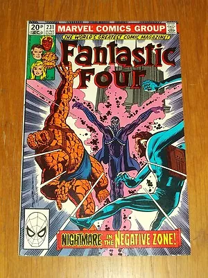 Buy Fantastic Four #231 Vg+ (4.5) Marvel Comics June 1981 • 3.99£