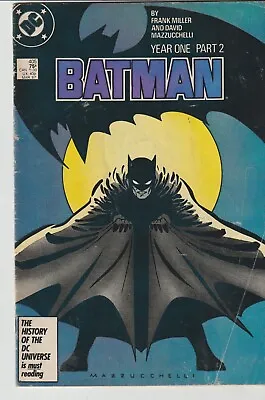 Buy Dc Comics Batman #405 (1987) 1st Print G+ • 8.95£