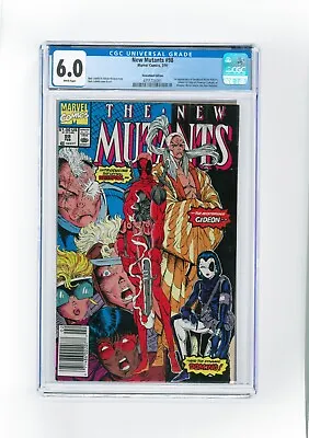 Buy New Mutants #98 1st App Deadpool (marvel 1991) 6.0 R@re!! Newsstand Edition!🔥🥵 • 78.76£