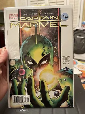 Buy Captain Marvel #16 V. 4 1st Cameo Phyla-Vell Quasar Guardians Of The Galaxy 2004 • 21.71£