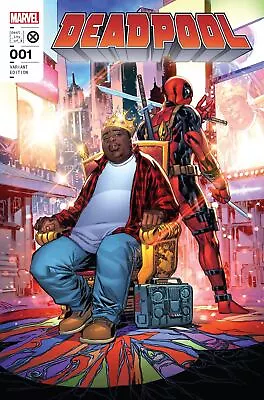 Buy Deadpool #1 - Marvel Comics - 2022 - Notorious B.I.G. Biggie Smalls LTD To 3000  • 159.96£