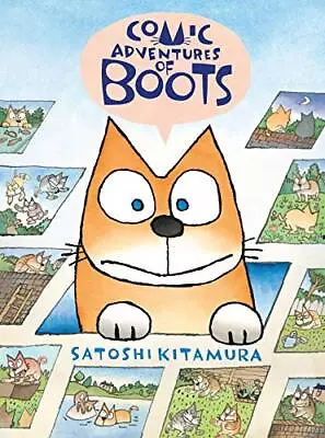 Buy Comic Adventures Of Boots By Kitamura, Satoshi Book The Cheap Fast Free Post • 11.35£