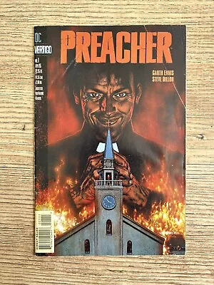 Buy DC Comics Vertigo Preacher #1 Garth Ennis Steve Dillon 1995 First Appearance • 44.95£