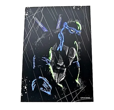 Buy TMNT Ninja Turtle Leonardo Art Print ComicTom101 Exclusive MMC /3000 NM/M • 11.63£
