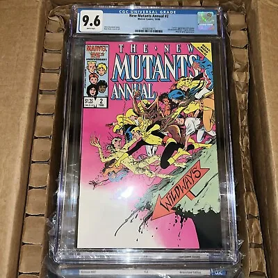Buy New Mutants Annual #2 (1986) - Cgc Grade 9.6 - 1st Appearance Psylocke & Meggan! • 158.08£
