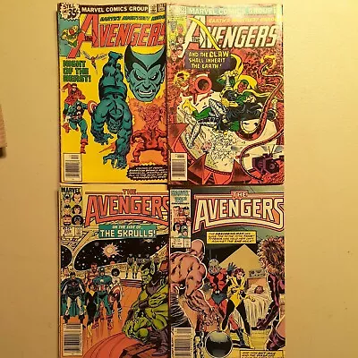 Buy Lot Of 4 Avengers Comics #178, 205, 259, 275. 1978-1986 Marvel Comic Lot • 5.62£