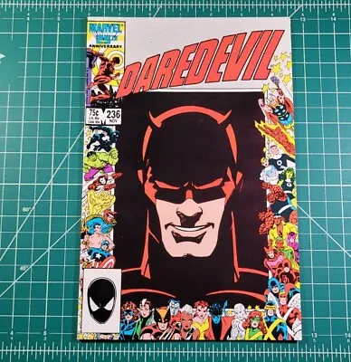 Buy Daredevil #236 (1986) 25th Anniversary Frame Cvr Marvel Comics Walt Simonson VF • 19.98£