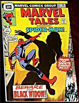 Buy Marvel Tales 67 Rare 30 Price Cent Variant .30 F Amazing Spiderman Marvel • 43.48£