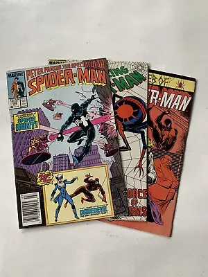 Buy Amazing Spider-Man 296, Web Of 30, Spec 128 Marvel Mark Jewelers Newsstand Lot • 20.11£