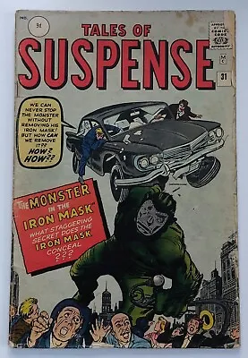 Buy Tales Of Suspense 31 £525 1962. Postage On 1-5 Comics 2.95 • 525£