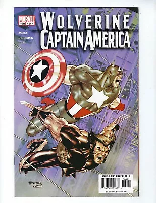 Buy WOLVERINE / CAPTAIN AMERICA # 4 (Marvel Comics, APR 2004) NM- • 2.95£